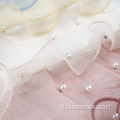 Tessuto per perle in pizzo per perla per perla per perla in rilievo